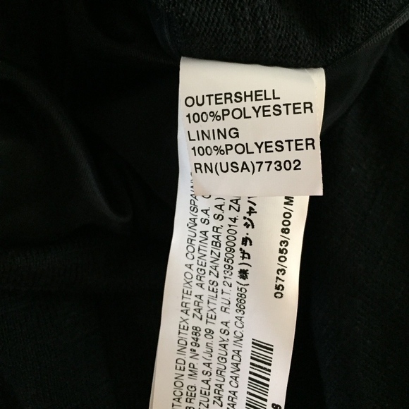 ZARA | black strapless dress Y2K - Picture 5 of 7